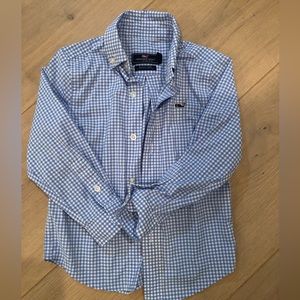 Toddler boy Vineyard Vines long sleeve button down shirt